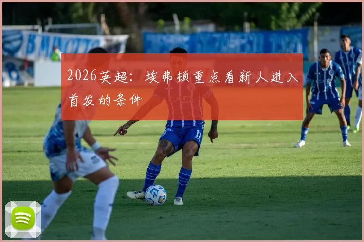 2026英超:埃弗顿重点看新人进入首发的条件